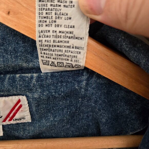 Rafi Size 44 Paperbag Hem Denim Jacket (30 PTP) - Picture 10 of 14